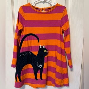 Mini Boden BlackCat Dress size 4/5